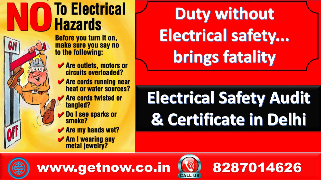 Electrical safety certificate in Delhi