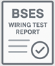 Wiring test report icon