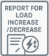 Report for load increase decrease